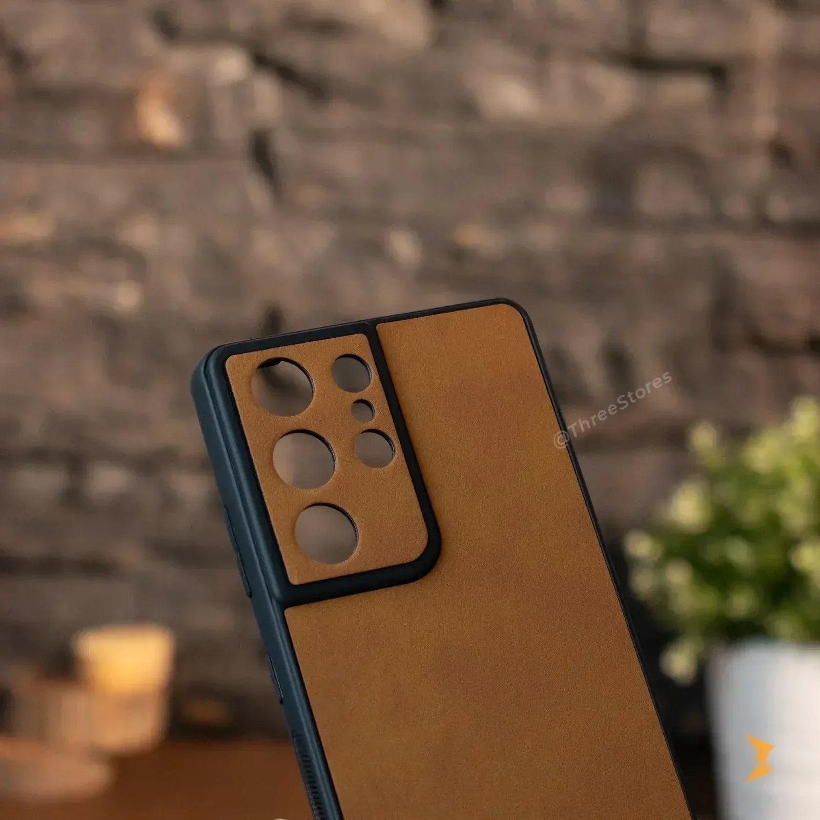 Alcantara Case Samsung S21 Ultra - Three