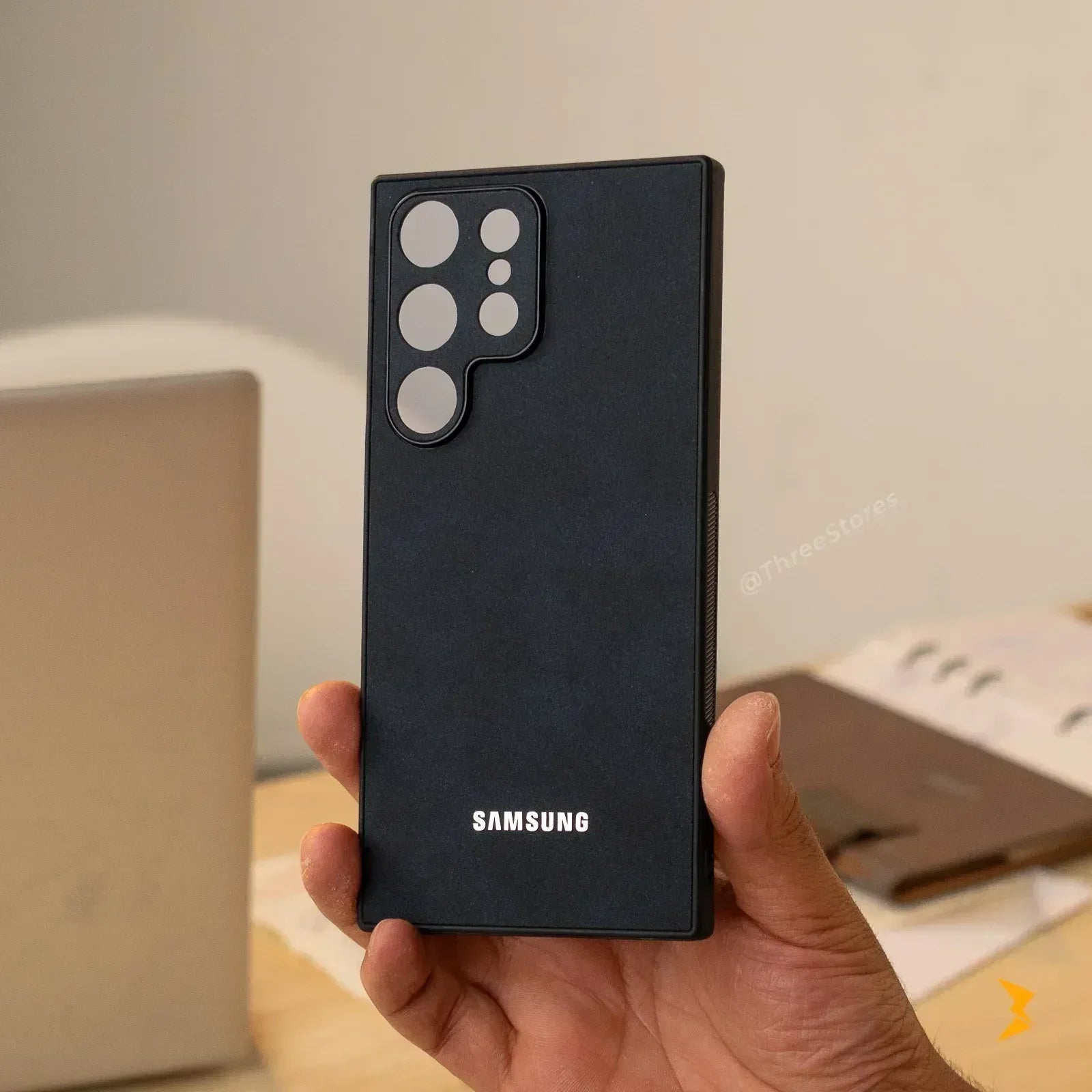 Alcantara Case Samsung S22 Ultra - Three