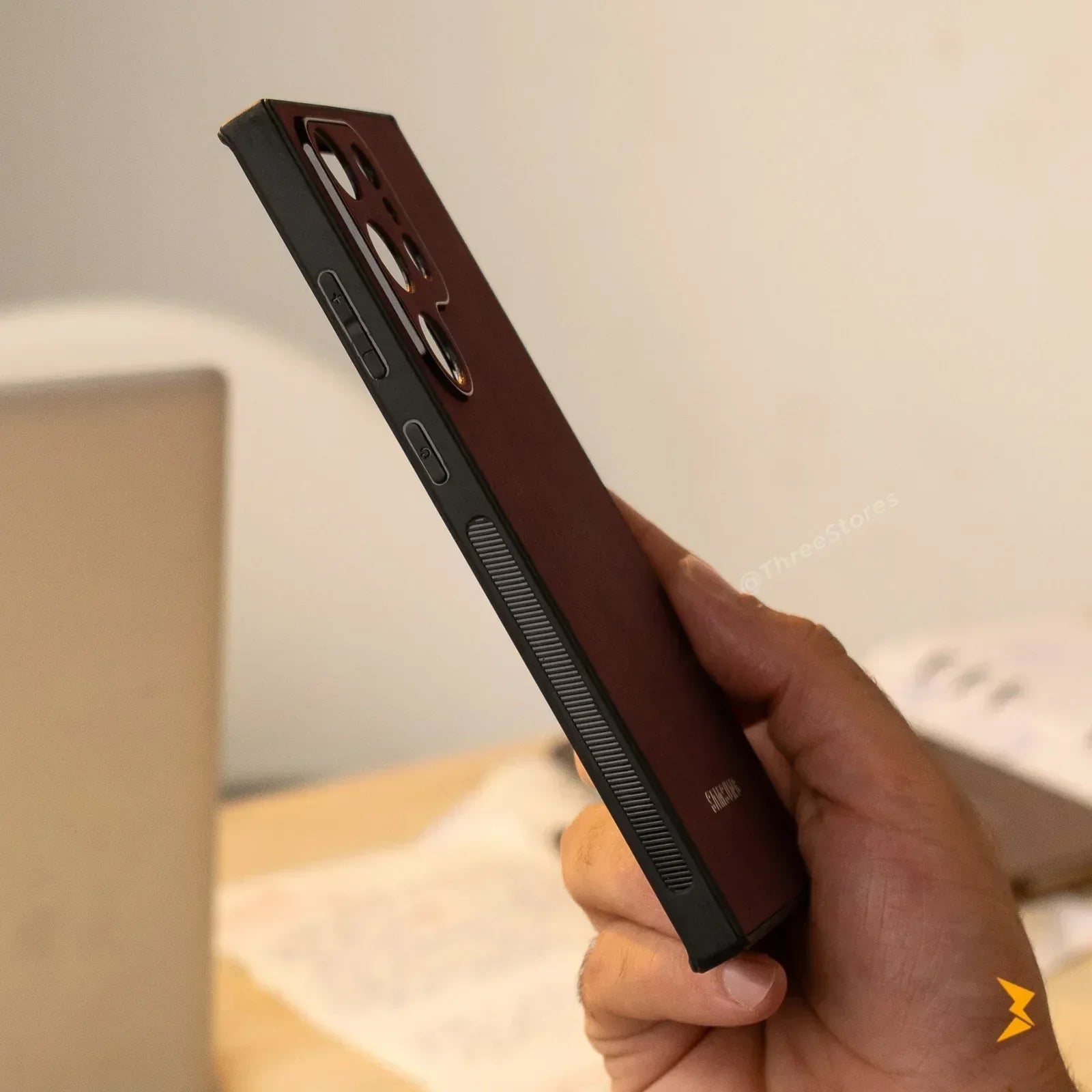 Alcantara Case Samsung S24 Ultra - Three