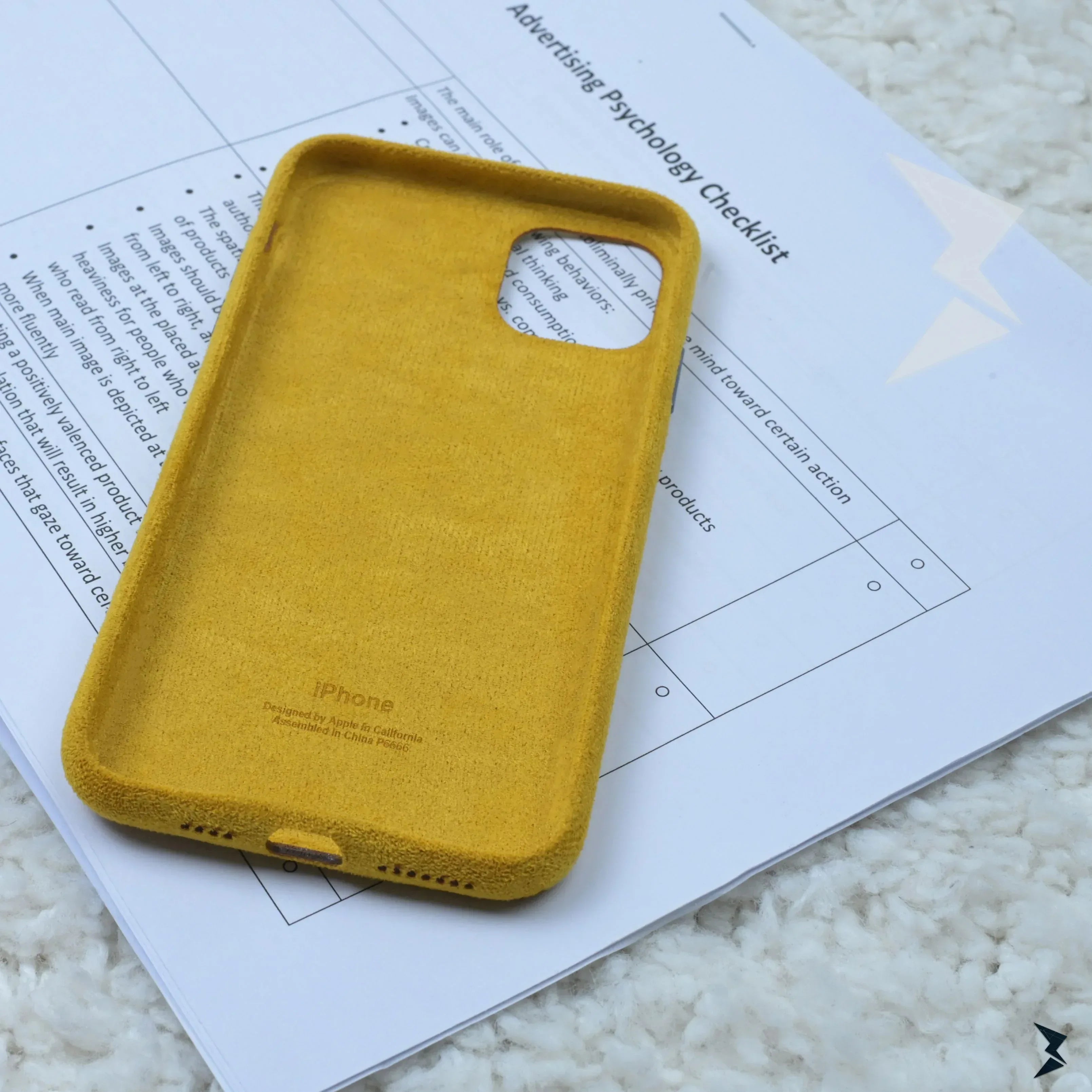 Alcantara Case iPhone 7 / 8 Plus - Three