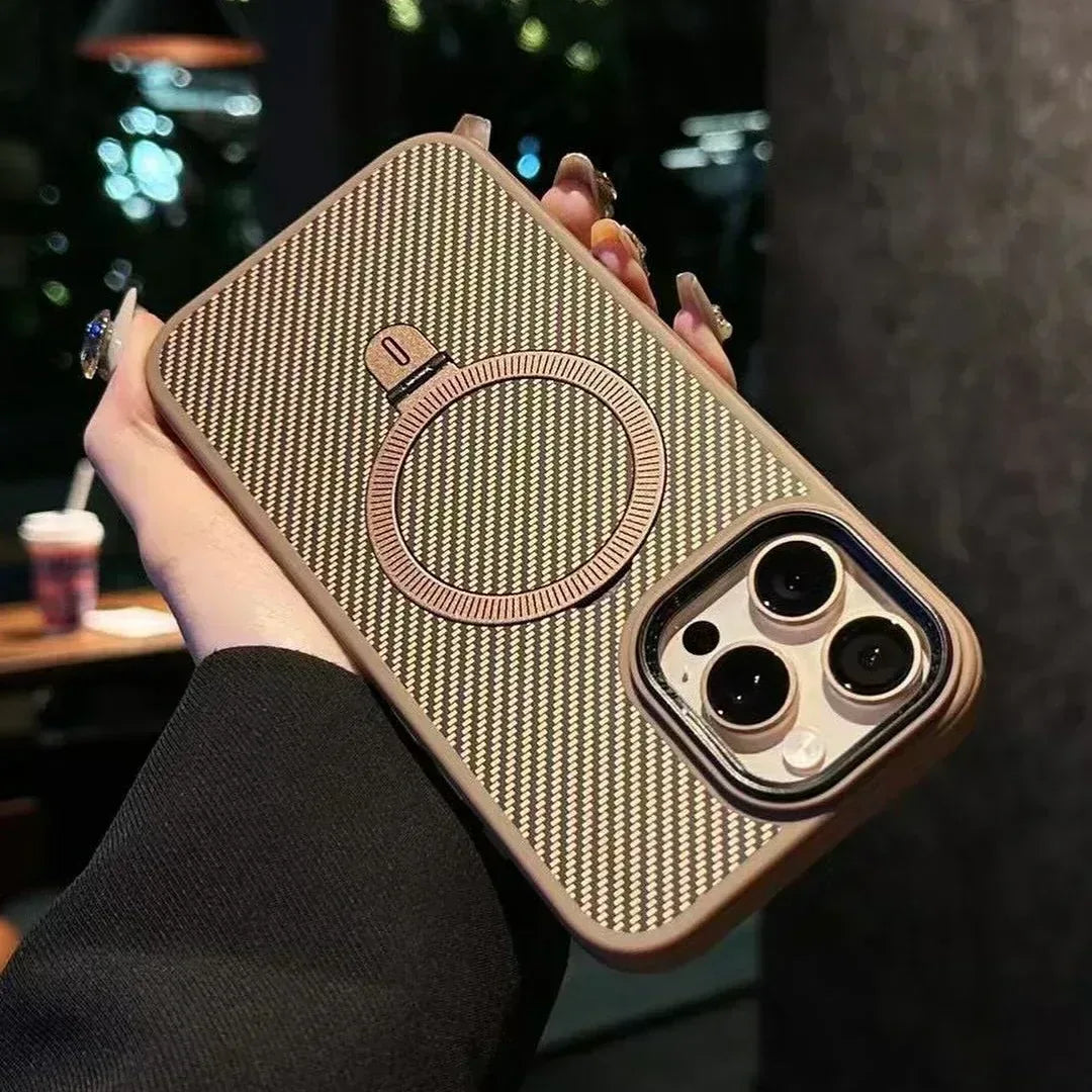 Alpha Carbon Case iPhone 16 Pro Max - Three