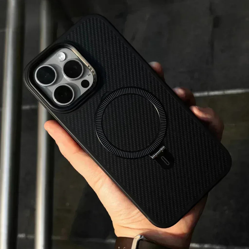 Alpha Carbon Case iPhone 16 Pro Max - Three