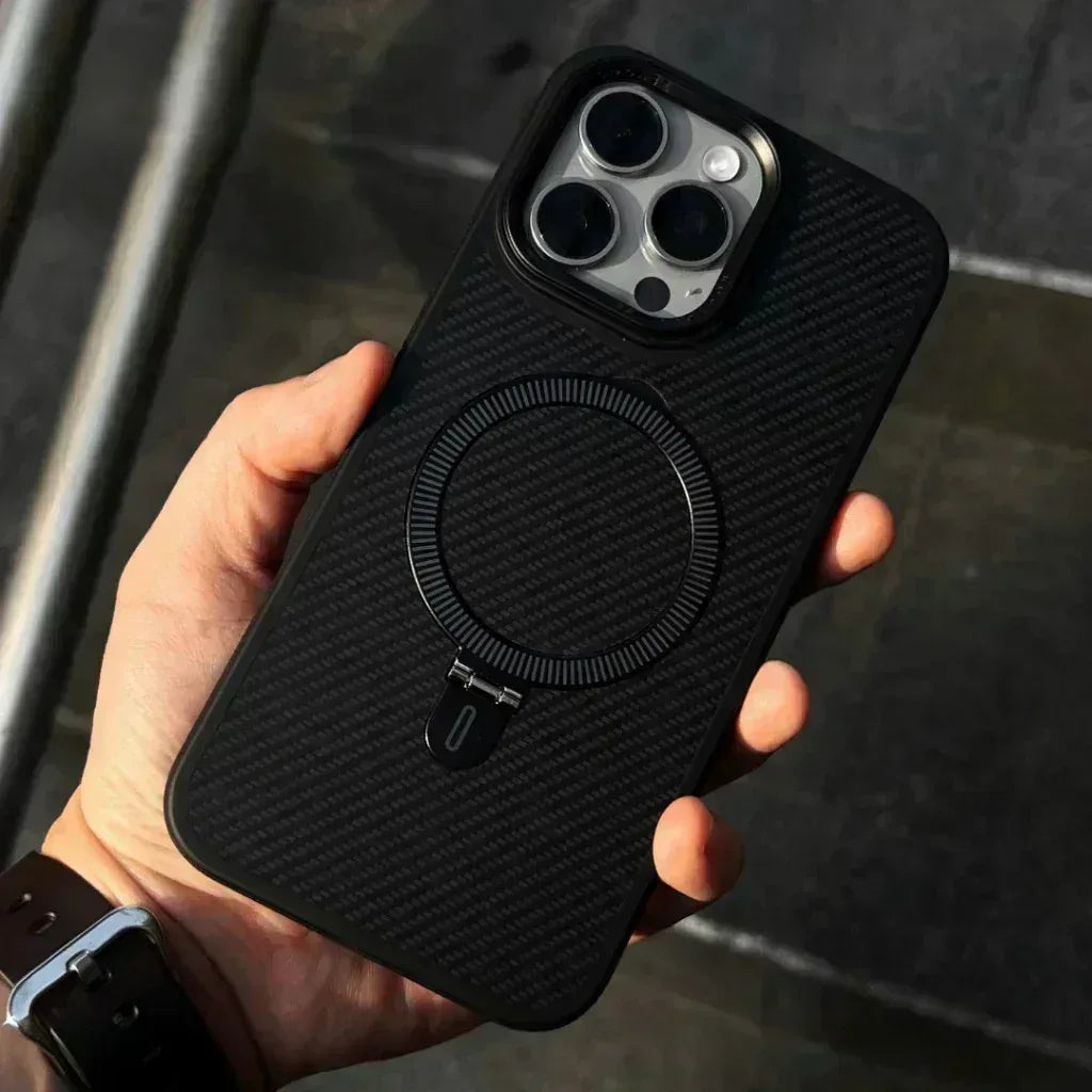 Alpha Carbon Case iPhone 16 Pro Max - Three