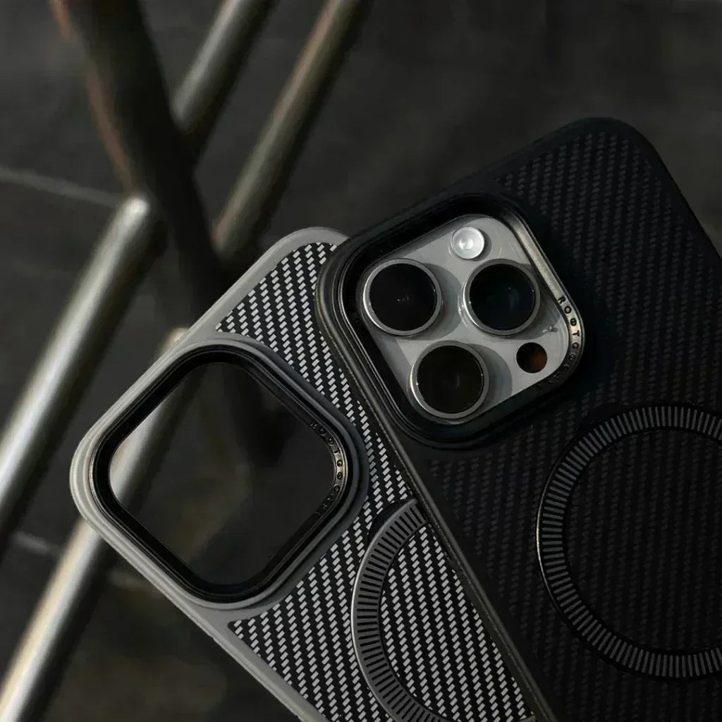 Alpha Carbon Case iPhone 16 Pro Max - Three