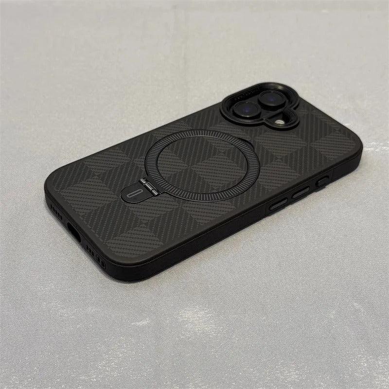 Alpha Carbon Case iPhone 16 Pro Max - Three