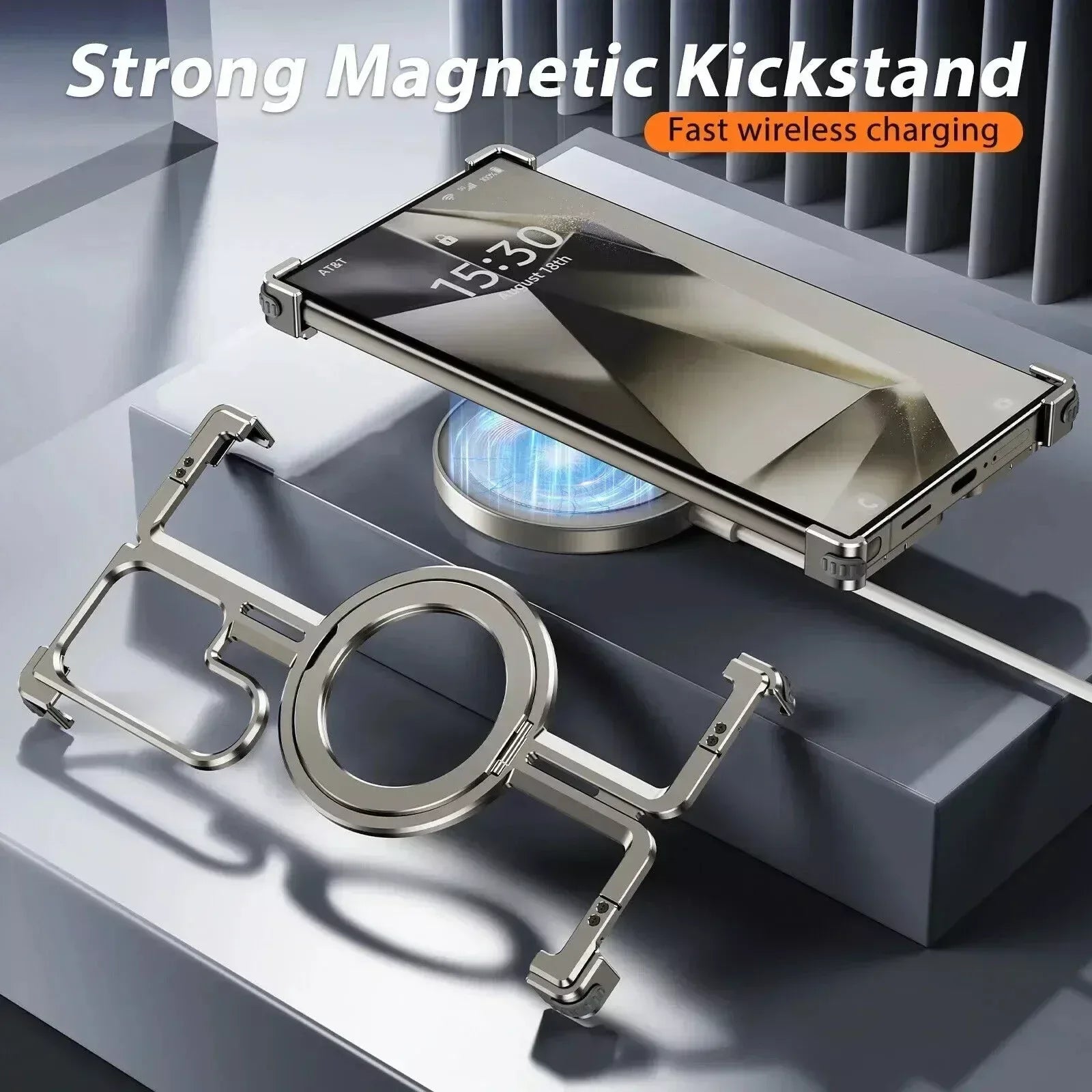 Aluminum Alloy MagSafe Case Samsung S24 Ultra - Three