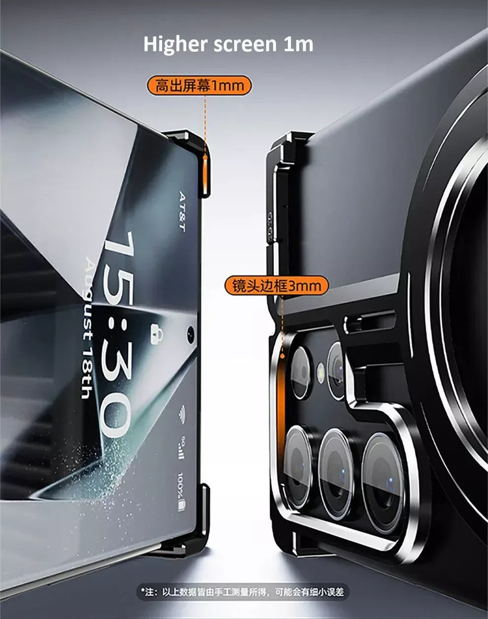 Aluminum Alloy MagSafe Case Samsung S24 Ultra - Three