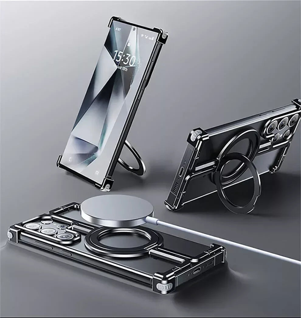 Aluminum Alloy MagSafe Case Samsung S24 Ultra - Three