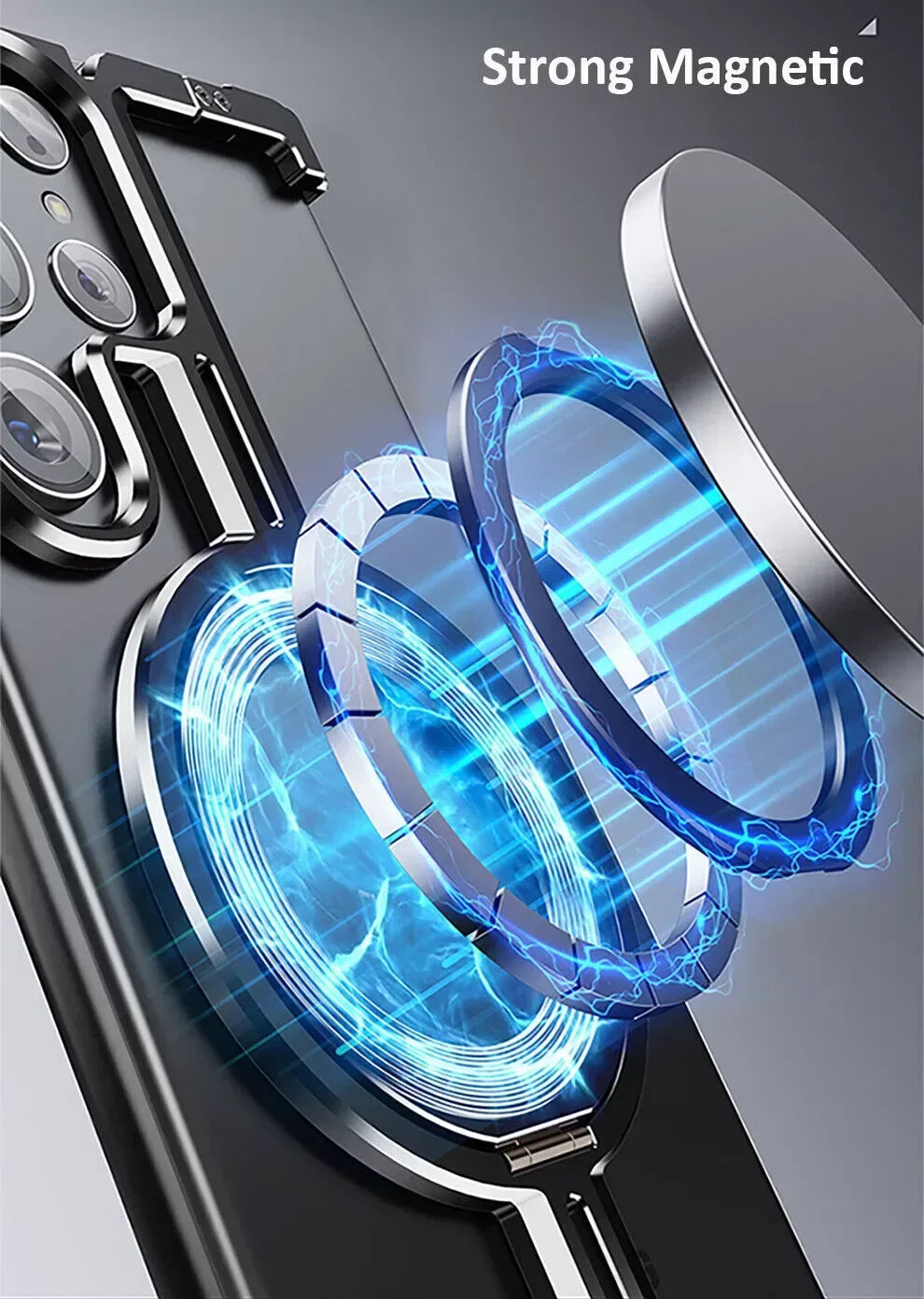 Aluminum Alloy MagSafe Case Samsung S24 Ultra - Three