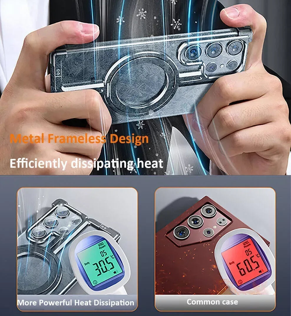 Aluminum Alloy MagSafe Case Samsung S24 Ultra - Three