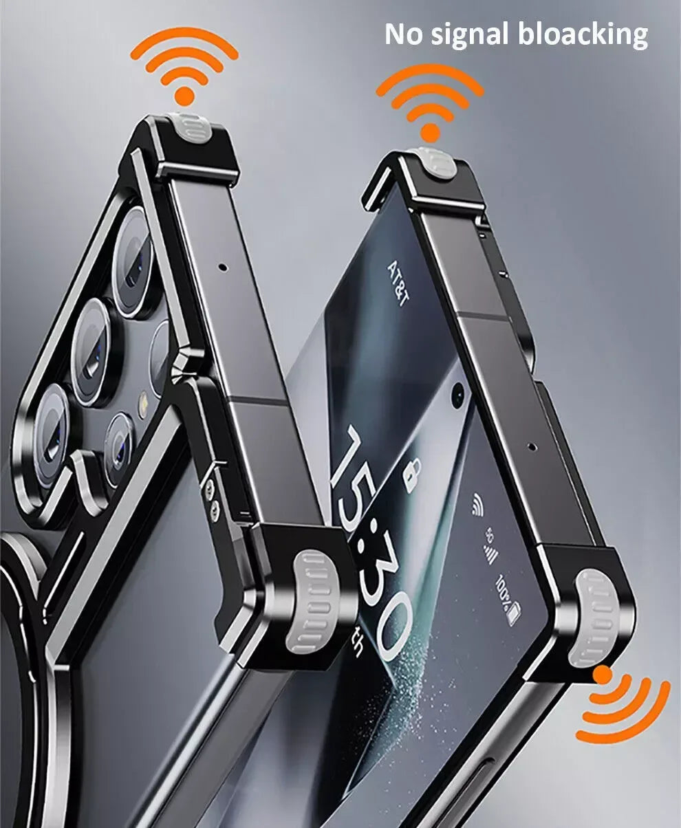 Aluminum Alloy MagSafe Case Samsung S24 Ultra - Three