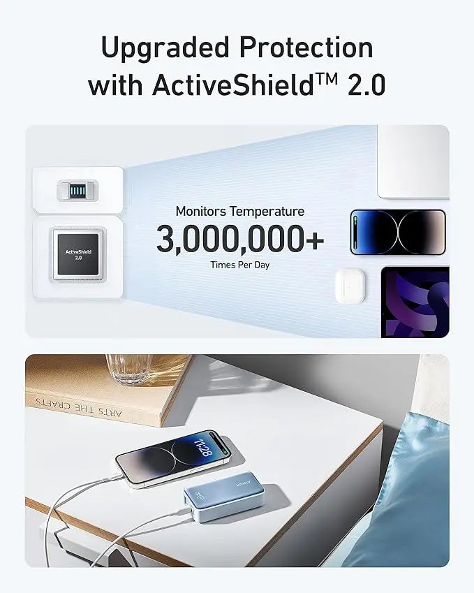 Anker 533 Pocket-Friendly 10K Power Bank 30W A1256