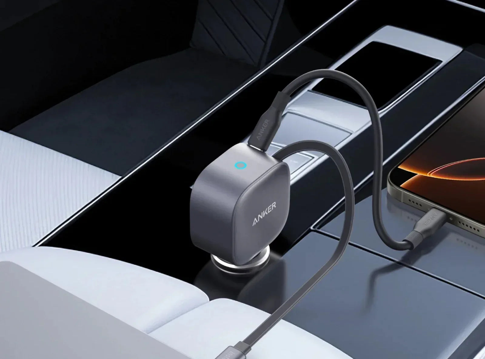 Anker 75w Fast Car Charger - Three