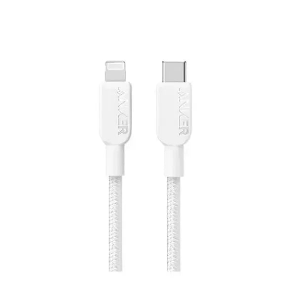 Anker Braided USB-C to Lightning Cable 1.8M A81A6 - Three