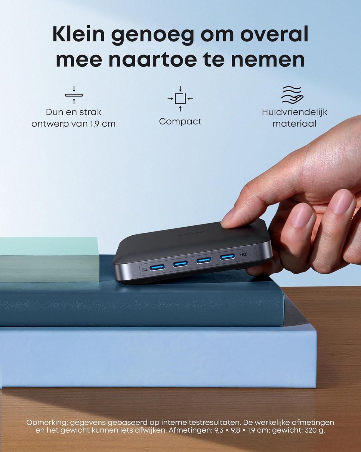 Anker Nano USB-C 130W Fast Charging Station 6 USB Ports A2155