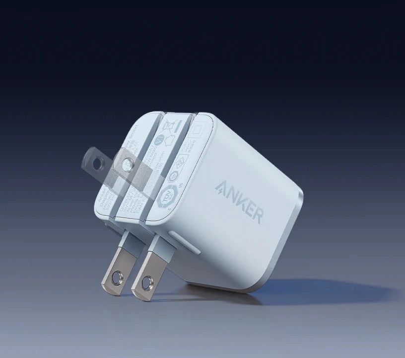 Anker Nano Wall Charger 45W Smart Display 180° Foldable