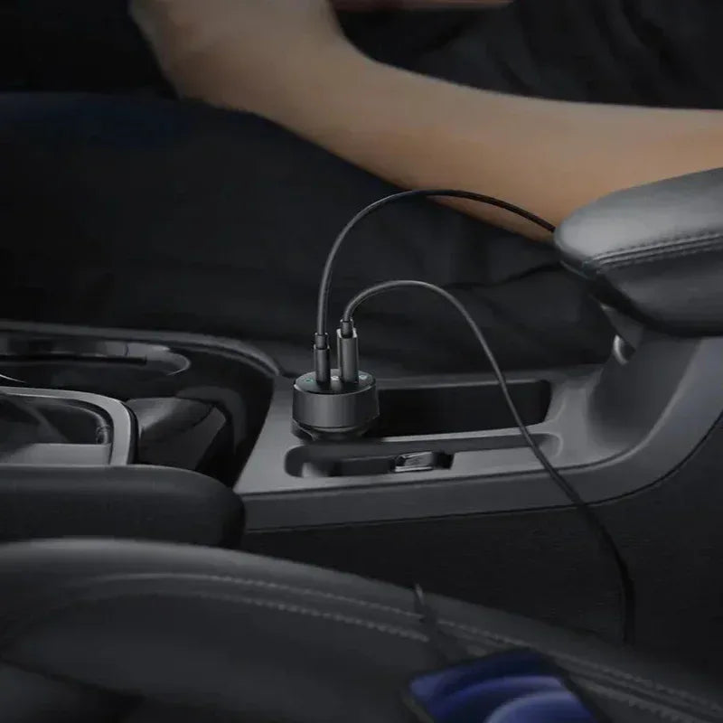 Anker PowerDrive PD+ 2 35W (20W PD+15W) USB C Car Charger A2732 - Three
