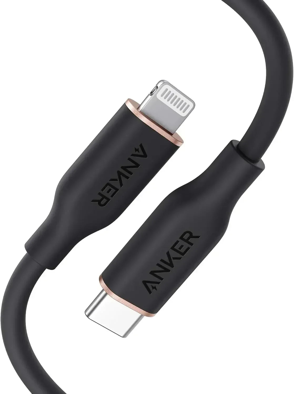 Anker PowerLine III Flow USB C to Lightning Cable A8663 - Three