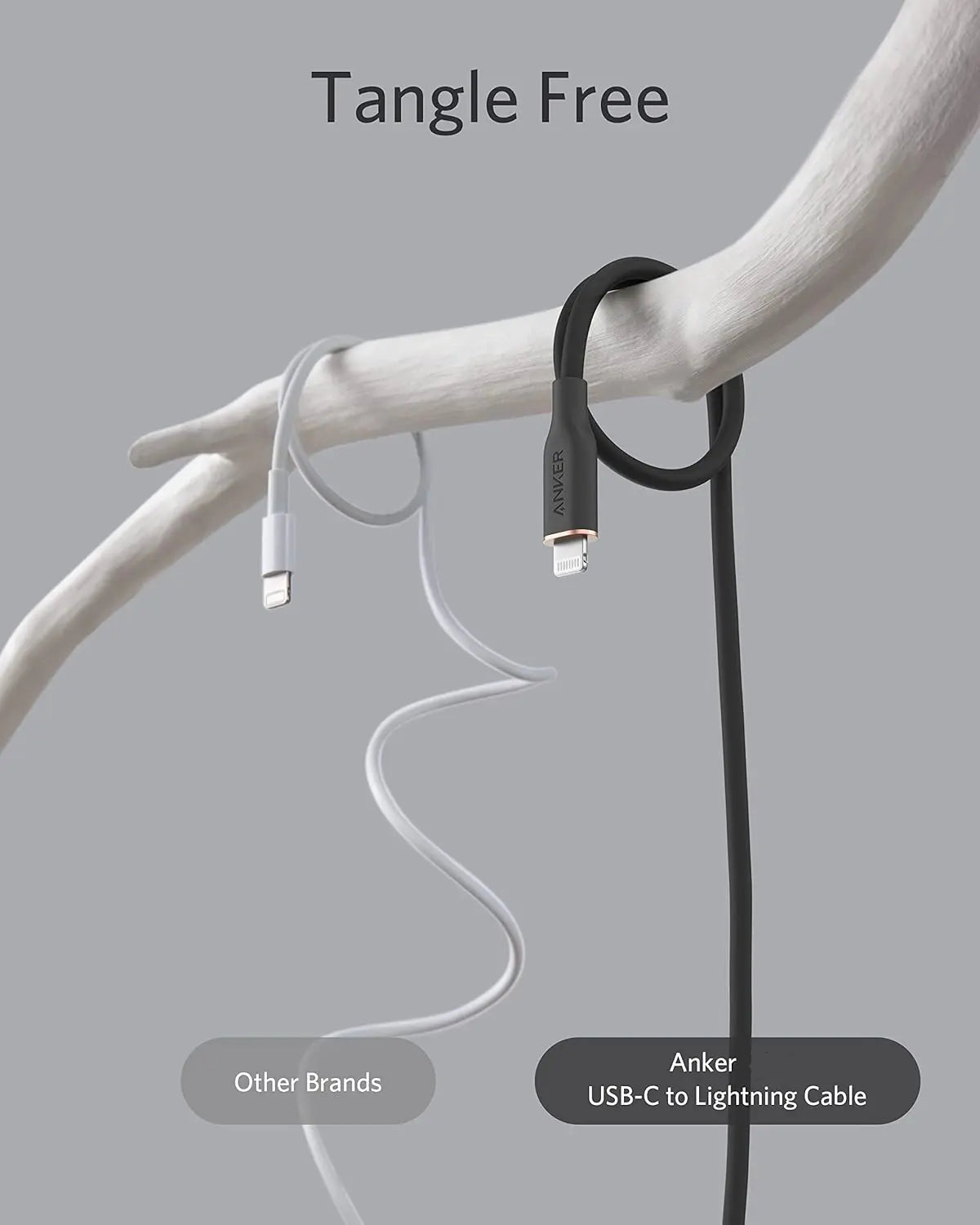 Anker PowerLine III Flow USB C to Lightning Cable A8663