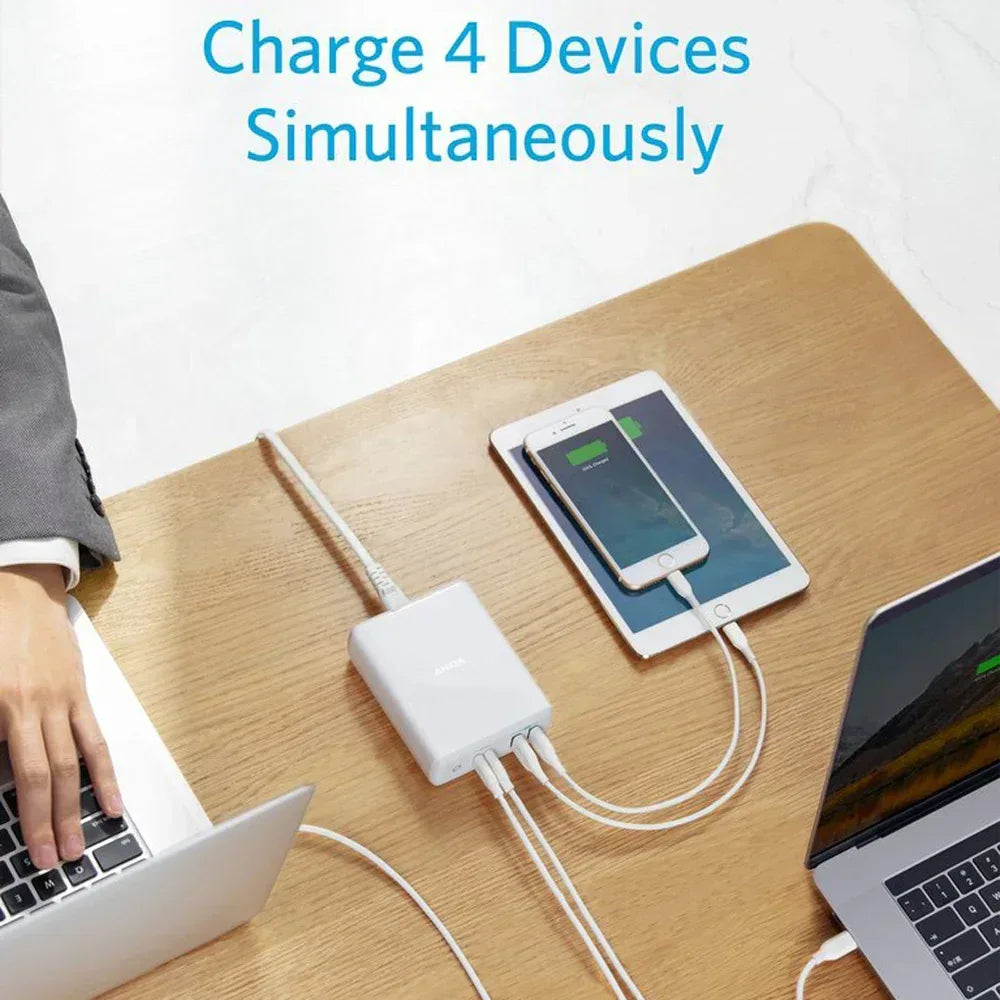 Anker PowerPort Atom PD 4 100W A2041 - Three