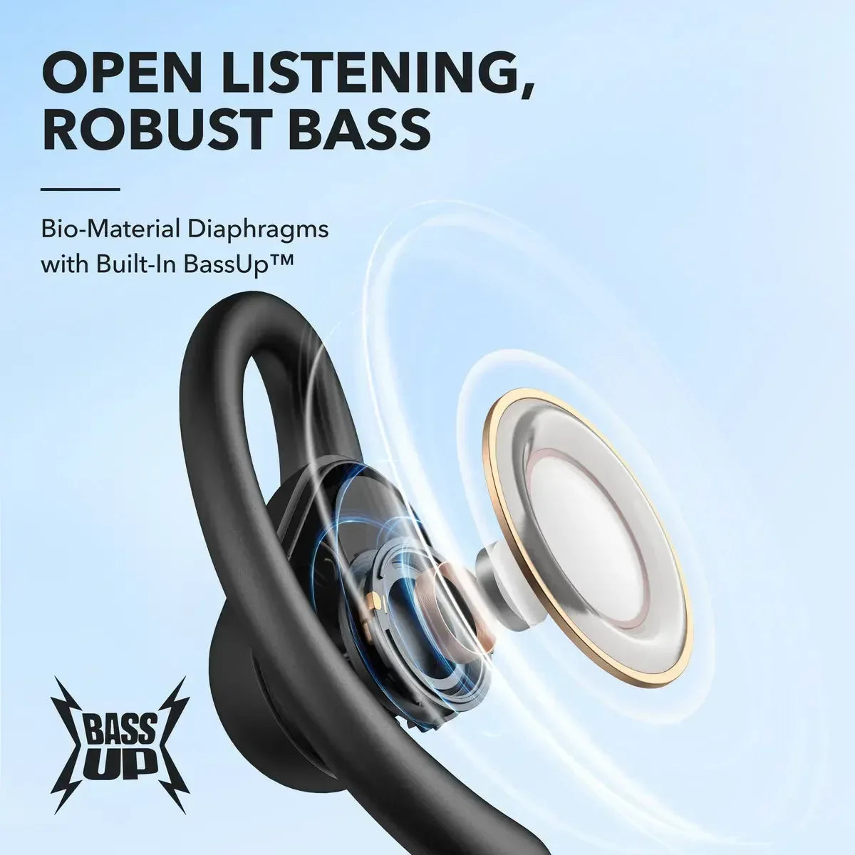 Anker Soundcore Open-Ear Earbuds V30i - Three