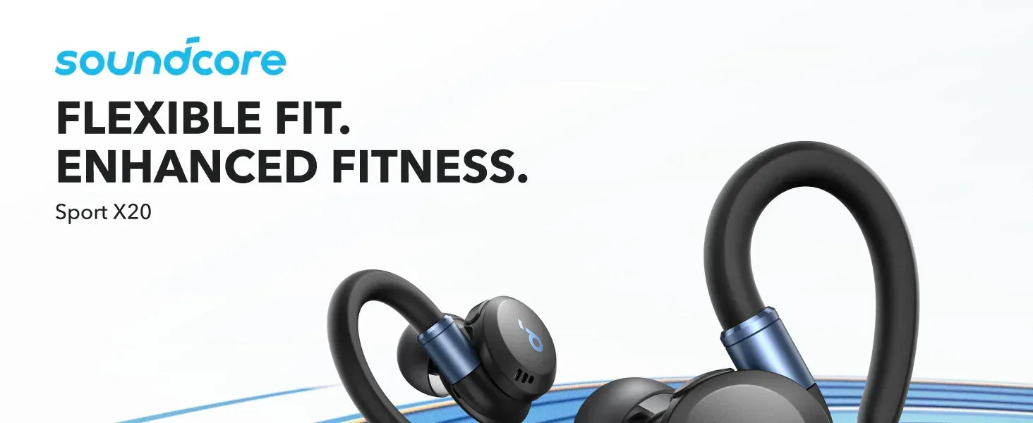 Anker Soundcore Sport X20 In-Ear Sport Earbuds - Three