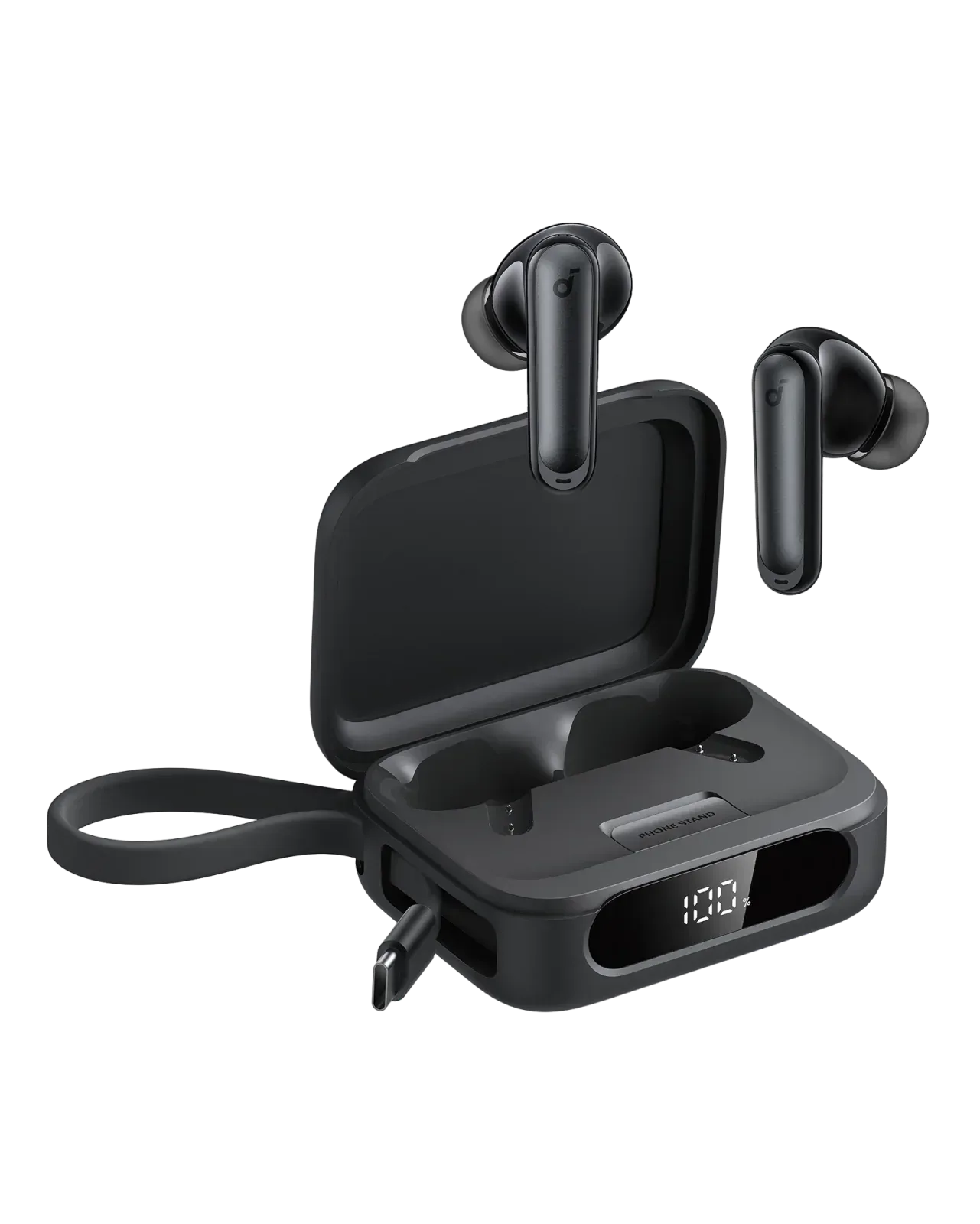 Anker Soundcore | Wireless Earbuds with Portable Phone Charger (No Lightning Adapter) P41i - Three