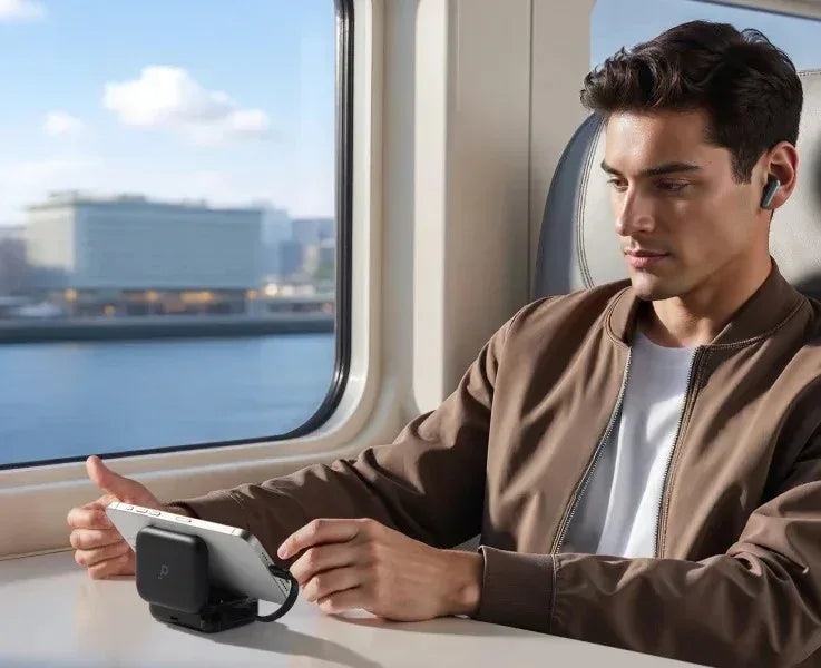 Anker Soundcore | Wireless Earbuds with Portable Phone Charger (No Lightning Adapter) P41i - Three