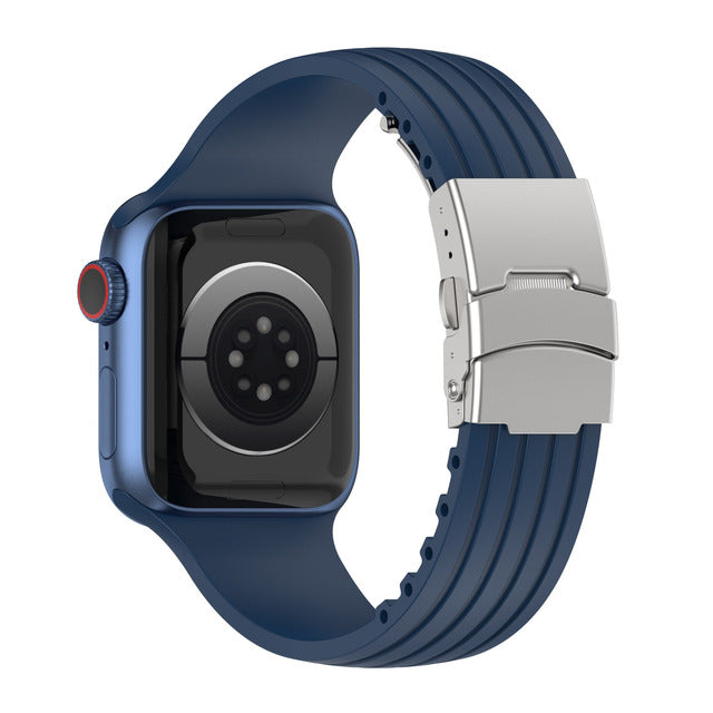Tissot Compatible Silicone Starp For Apple Watch