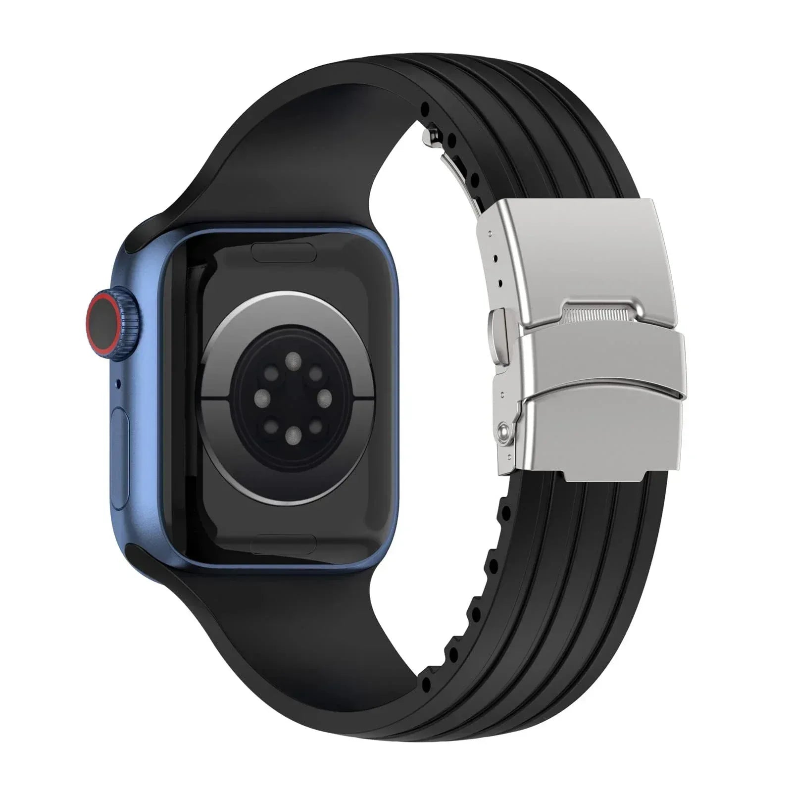 Tissot Compatible Silicone Starp For Apple Watch - Three
