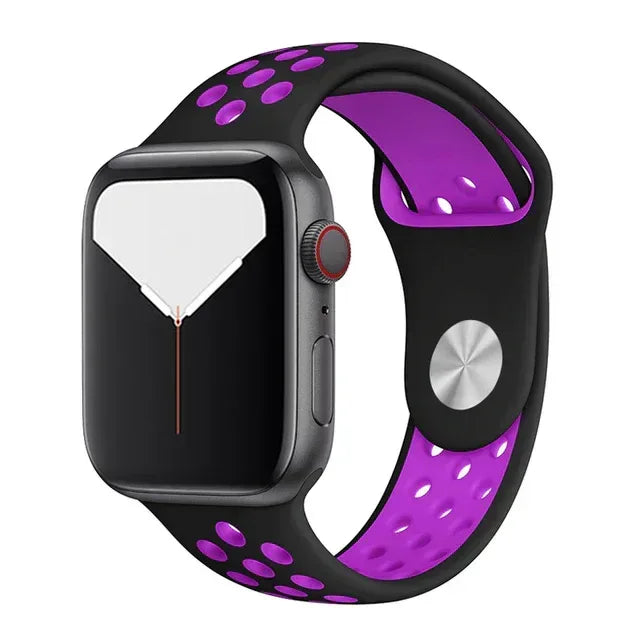 Sports Silicone Band For Apple Watch - Three