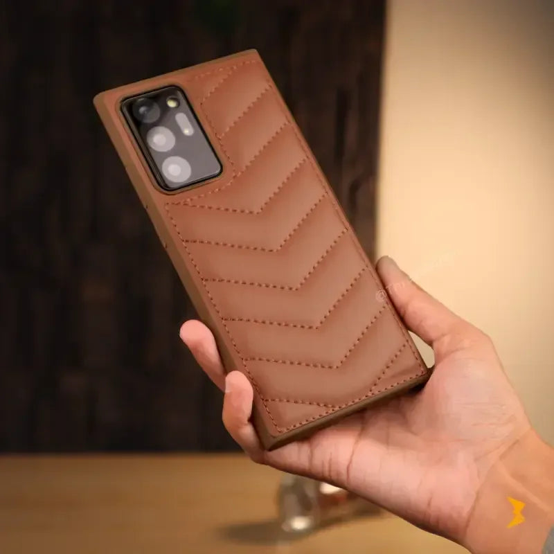 Armox Bump Leather Case Samsung Note 20 Ultra - Three