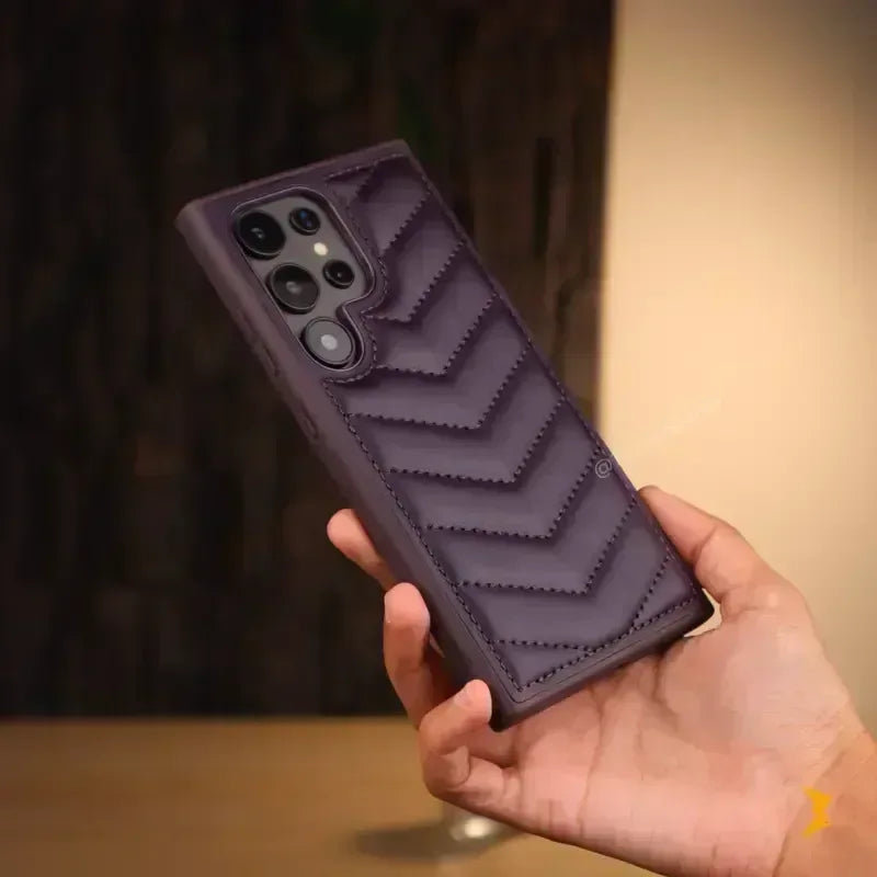 Armox Bump Leather Case Samsung S24 Ultra - Three