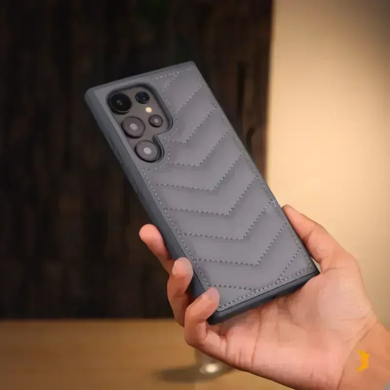 Armox Bump Leather Case Samsung S24 Ultra - Three