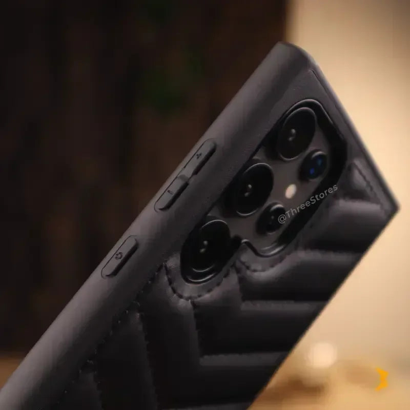 Armox Bump Leather Case Samsung S24 Ultra - Three