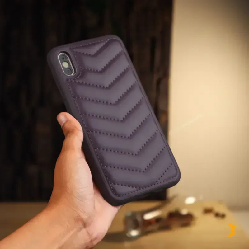 Armox Bump Leather Case iPhone Xs Max - Three