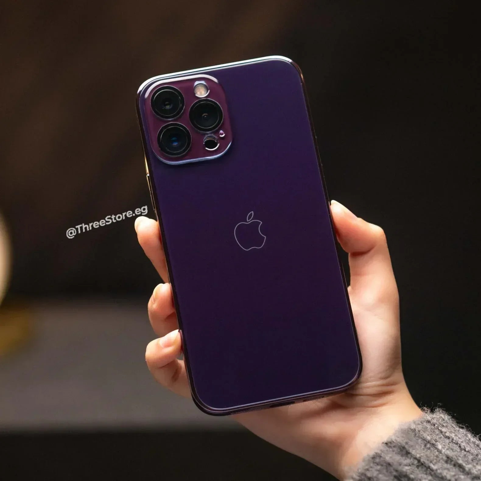 Astiya Basic Classy Tempered Glass Case iPhone 14 Pro Max - Three