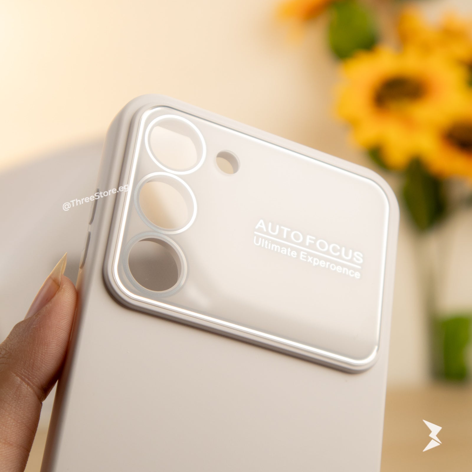 جراب Autofocus بحماية لعدسة الكاميرا وهي تقنية تسمي التركيز التلقائي الفوري لسامسونج Samsung S23 Plus