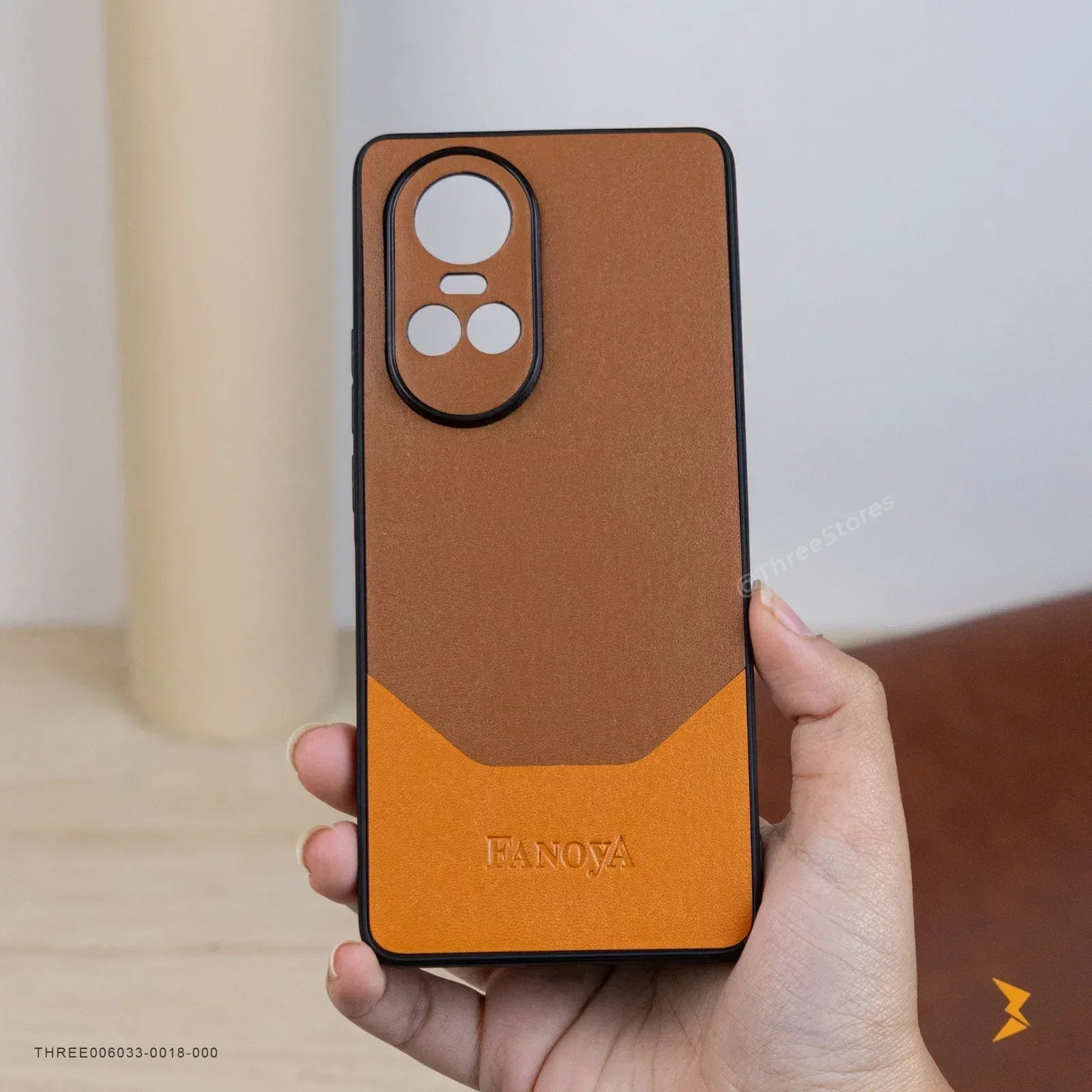 Aveiro Half Leather Case Oppo Reno 10 5g - Three
