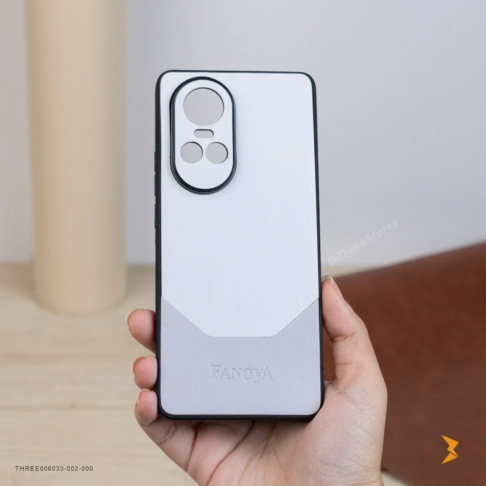 Aveiro Half Leather Case Oppo Reno 10 5g - Three