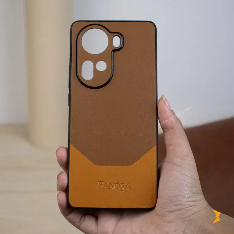 Aveiro Half Leather Case Oppo Reno 11 - Three