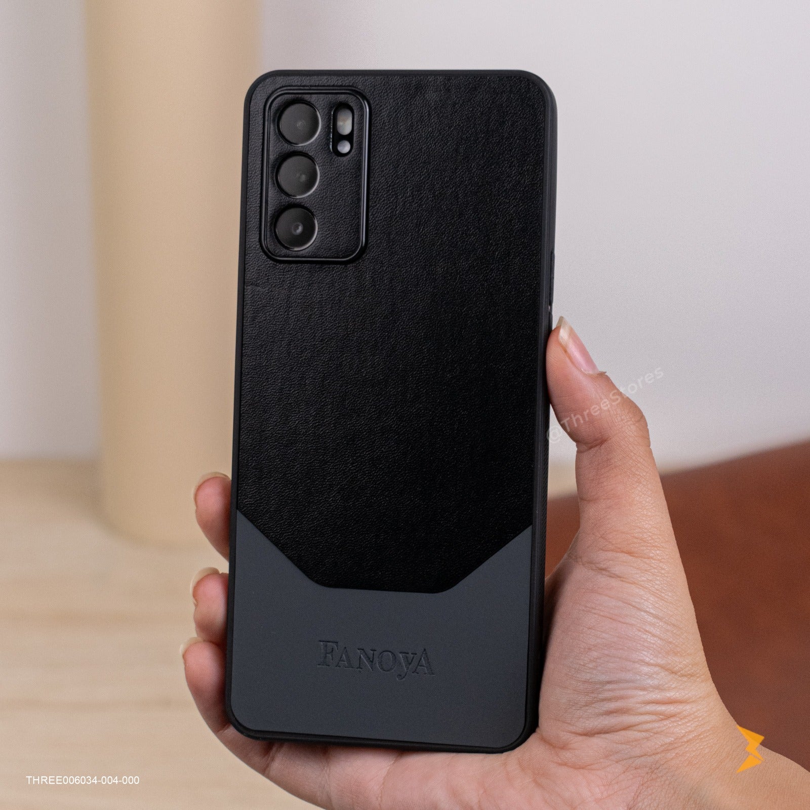 Aveiro Half Leather Case Oppo Reno 6 5g