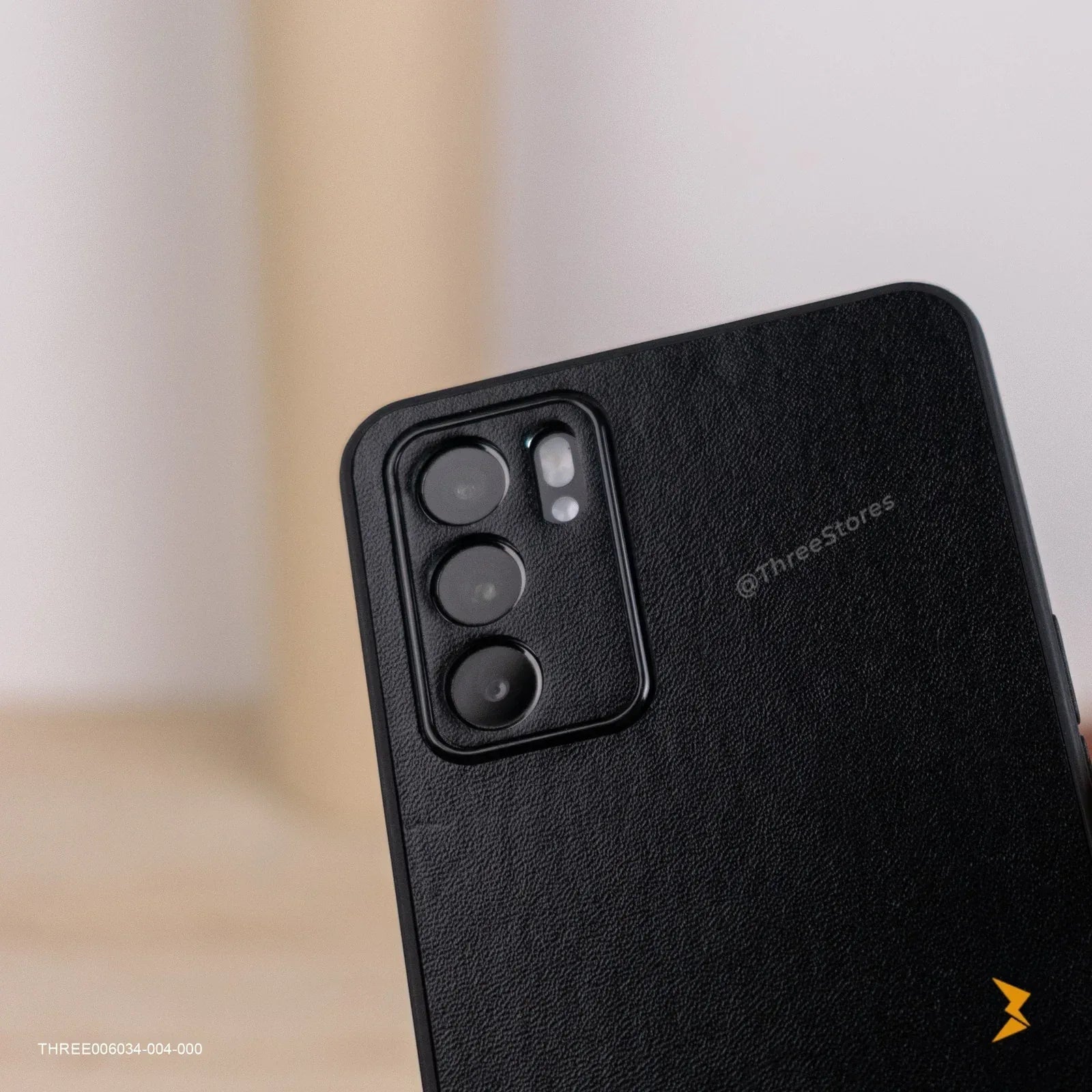 Aveiro Half Leather Case Oppo Reno 6 5g - Three