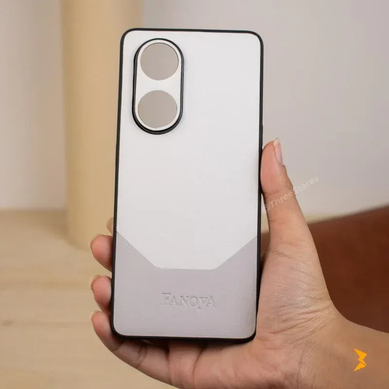 Aveiro Half Leather Case Oppo Reno 8t 5g - Three