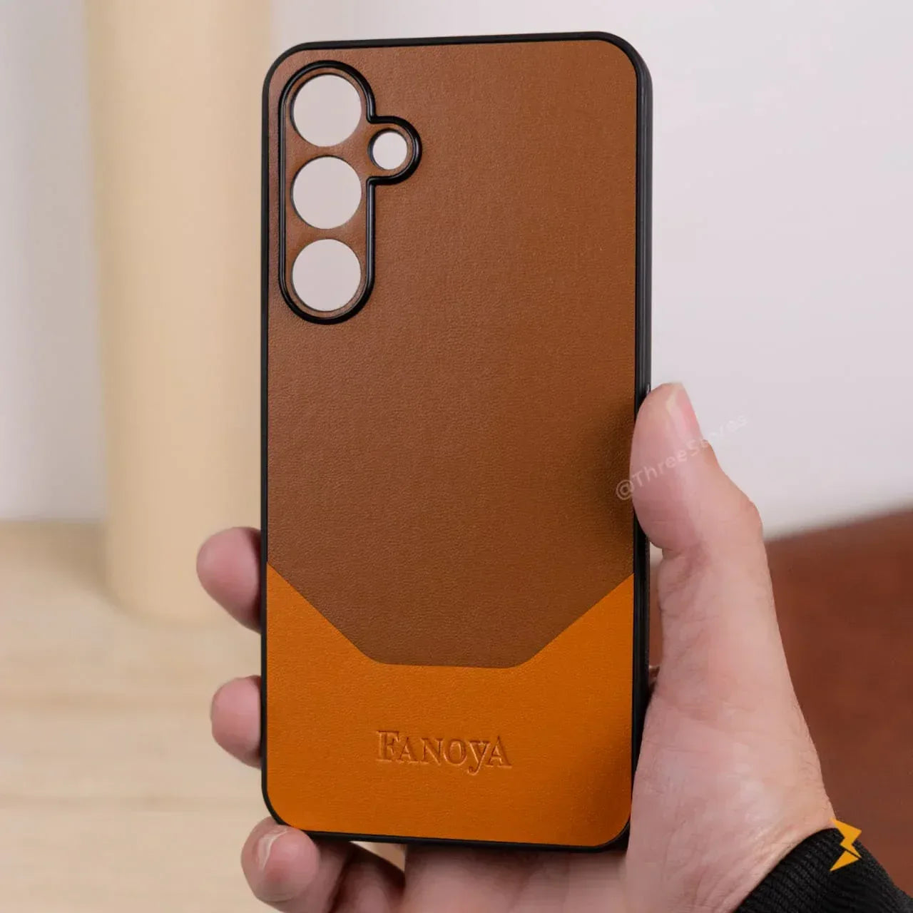 Aveiro Half Leather Case Samsung A35 - Three