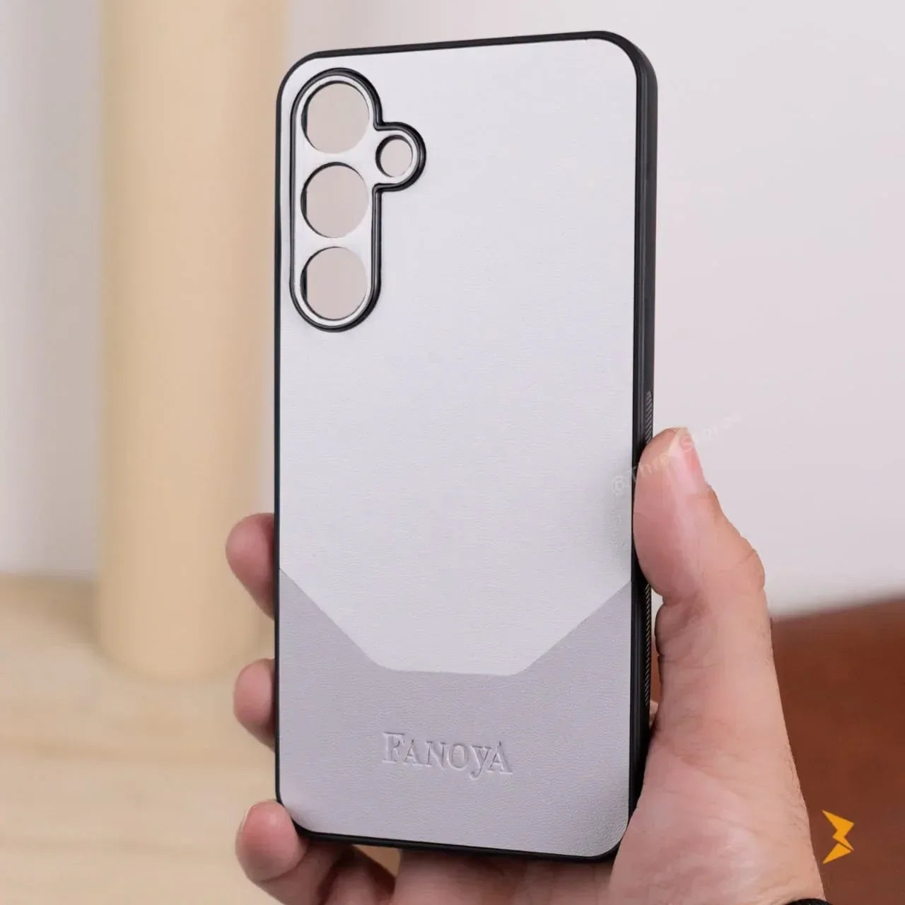 Aveiro Half Leather Case Samsung A35 - Three