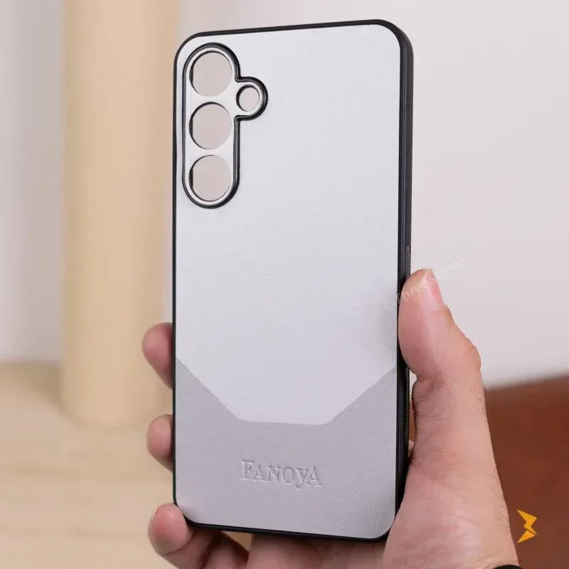 Aveiro Half Leather Case Samsung A54 - Three