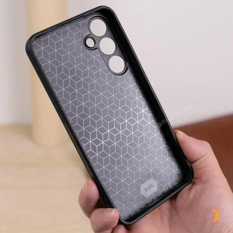 Aveiro Half Leather Case Samsung A54 - Three