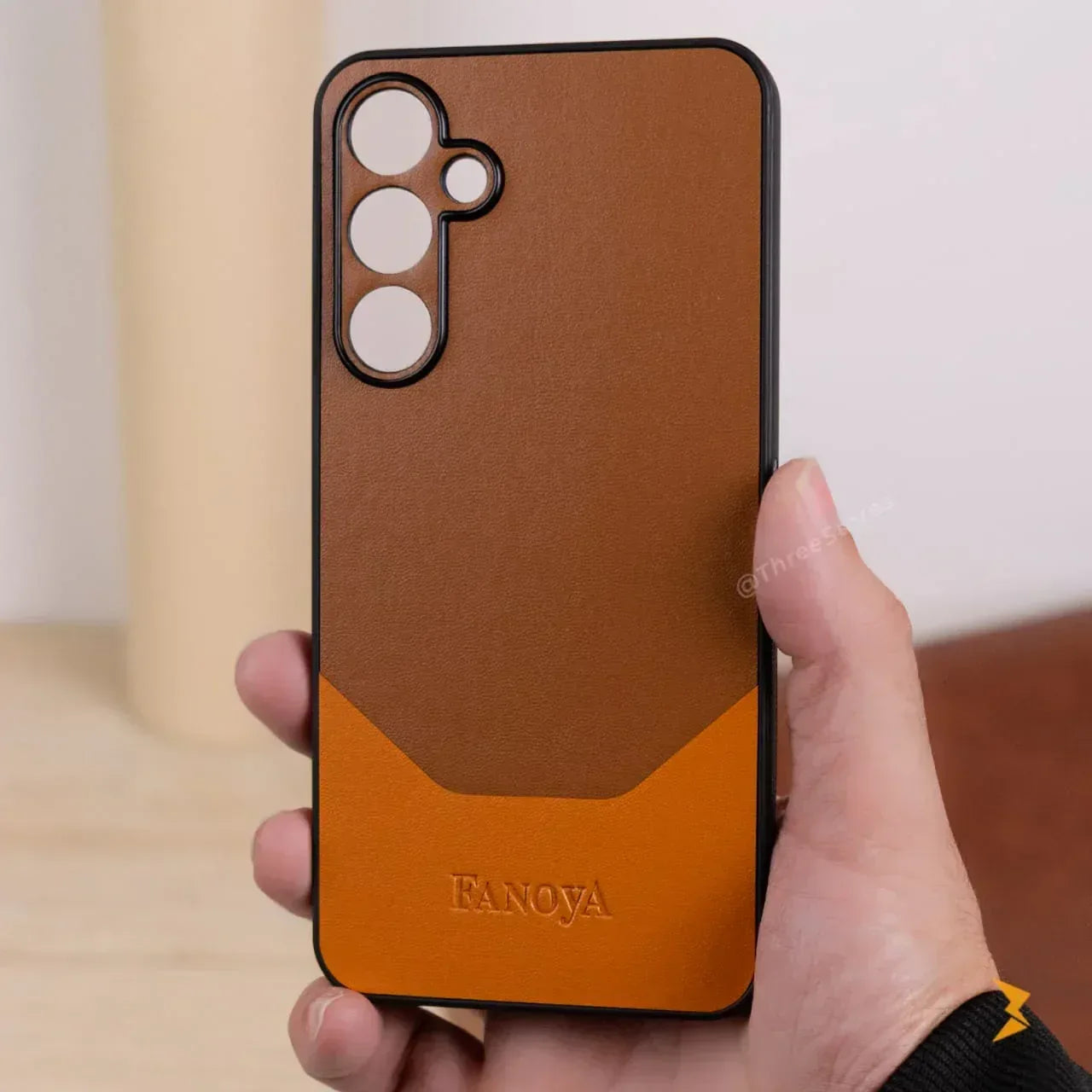 Aveiro Half Leather Case Samsung A55 - Three