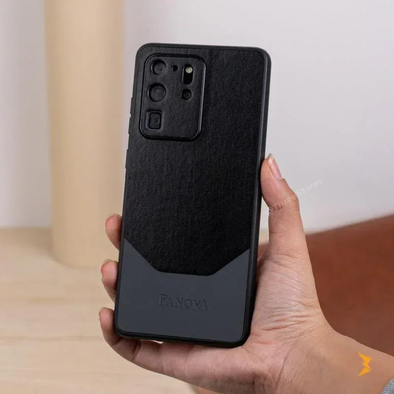 Aveiro Half Leather Case Samsung S20 Ultra - Three